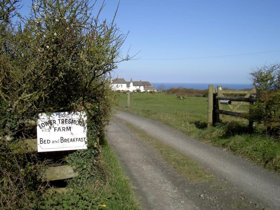 Lower Tresmorn Farmhouse Crackington Haven Luaran gambar